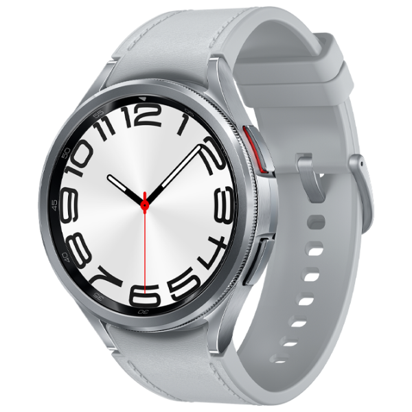 Умные часы Samsung Galaxy Watch6 Classic  1.5" / 47 мм / Серебряный - Белый / R960 photo 1