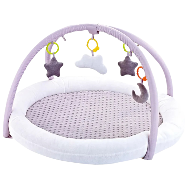 Игровой коврик 4Play Round Comfy Gym (00-00643598) 0+/ Трансформер/ Серый photo 1 Игровой коврик 4Play Round Comfy Gym (00-00643598) 0+/ Трансформер/ Серый photo 1