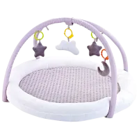Covoraş pentru joc 4Play Round Comfy Gym (00-00643598) 0+/ Transformer/ Gray