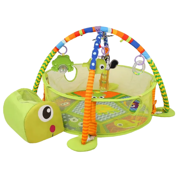Covoraş pentru joc Konig Kids Turtle (00-00643597) 0+/ Transformer/ Green photo 1 Covoraş pentru joc Konig Kids Turtle (00-00643597) 0+/ Transformer/ Green photo 1