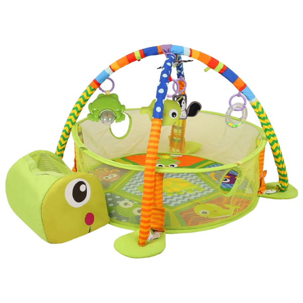 Covoraş pentru joc Konig Kids Turtle (00-00643597) 0+/ Transformer/ Green photo 1 Covoraş pentru joc Konig Kids Turtle (00-00643597) 0+/ Transformer/ Green photo 1