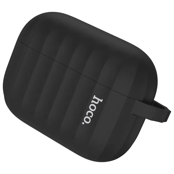 Husă pentru căști Apple AirPods Pro (WB20 Fenix) Hoco/ Silicon/ Black photo 1