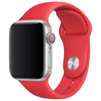 Ремень Apple Watch M/ S Силикон/ 42/ 44 мм/ Красный