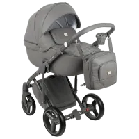 Детская коляска Adamex Luciano Delux Q102/ Серый