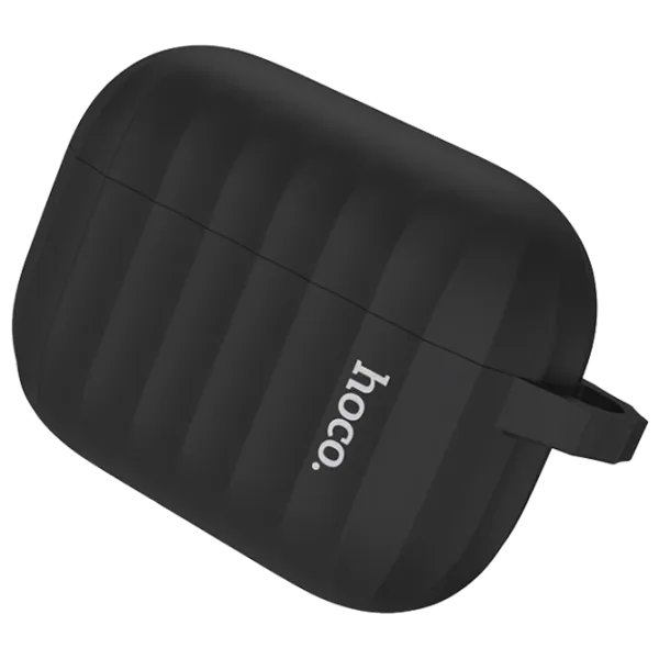 Husă pentru căști Apple AirPods 3 (WB22 Glory) Hoco/ Silicon/ Black photo 1
