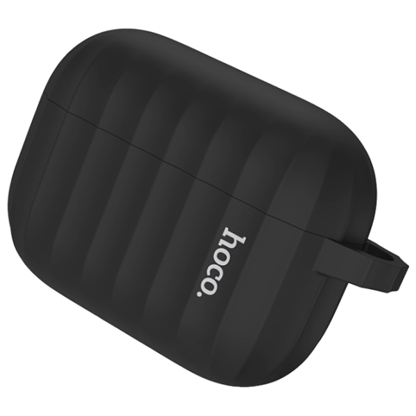 Husă pentru căști Apple AirPods 3 (WB22 Glory) Hoco/ Silicon/ Black photo 1