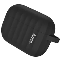 Чехол для наушников Apple AirPods 3 (WB22 Glory) Hoco/ Силикон/ Черный