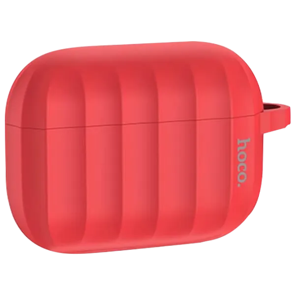 Husă pentru căști Apple AirPods 3 (WB22 Glory) Hoco/ Silicon/ Red photo 1