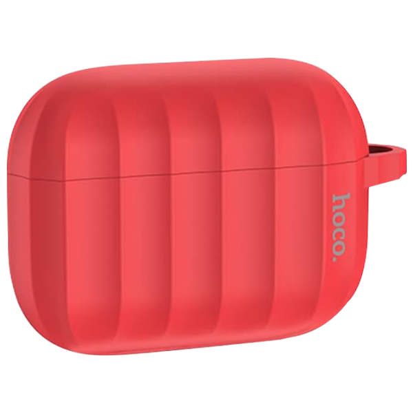 Husă pentru căști Apple AirPods 3 (WB22 Glory) Hoco/ Silicon/ Red photo 1
