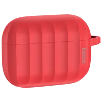 Чехол для наушников Apple AirPods 3 (WB22 Glory) Hoco/ Силикон/ Красный