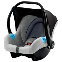 Детское автокресло KinderKraft Mink  0 месяцев - 12 месяцев / 13 кг / Серый