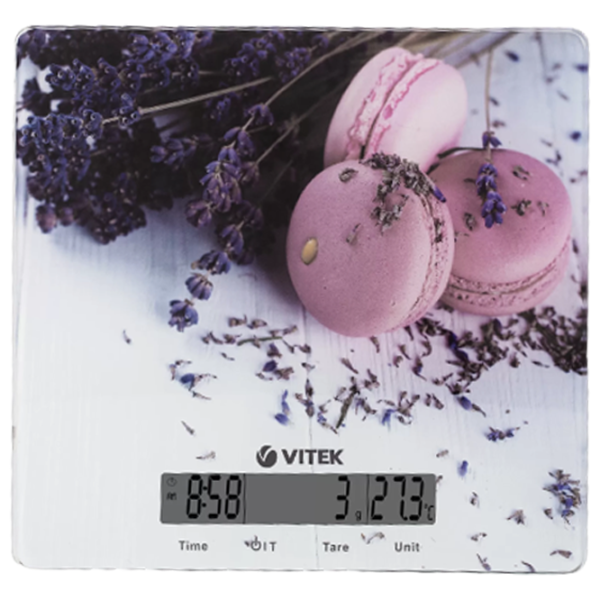 Кухонные весы Vitek VT-8009 Пурпурный photo 1
