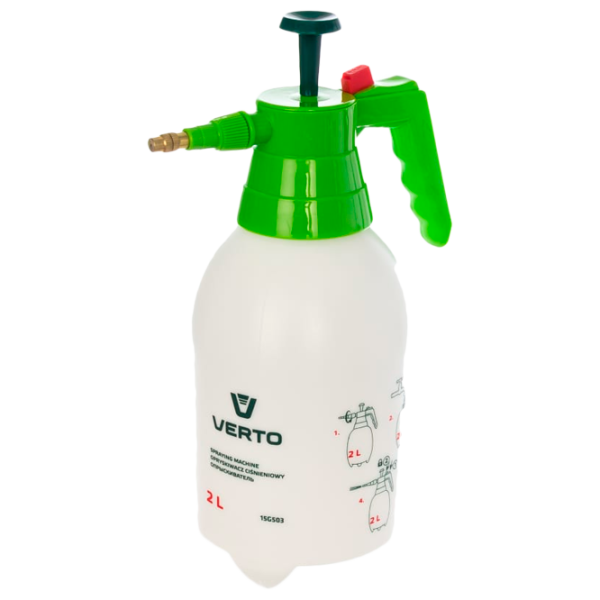 Pulverizator Verto 15G503 De mână/ White photo 1 Pulverizator Verto 15G503 De mână/ White photo 1