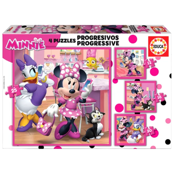 Пазл 2D Trefl Счастливая Минни 8+/ Количество деталей: 73 photo 1 Пазл 2D Trefl Счастливая Минни 8+/ Количество деталей: 73 photo 1