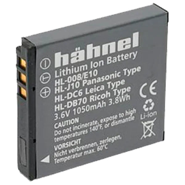 Аккумулятор для фотоаппарата Hahnel HL-008/ Е10 Li-Ion/ 1050 мАч photo 1