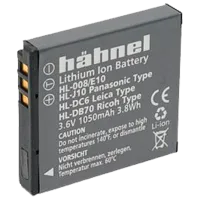 Аккумулятор для фотоаппарата Hahnel HL-008/ Е10 Li-Ion/ 1050 мАч