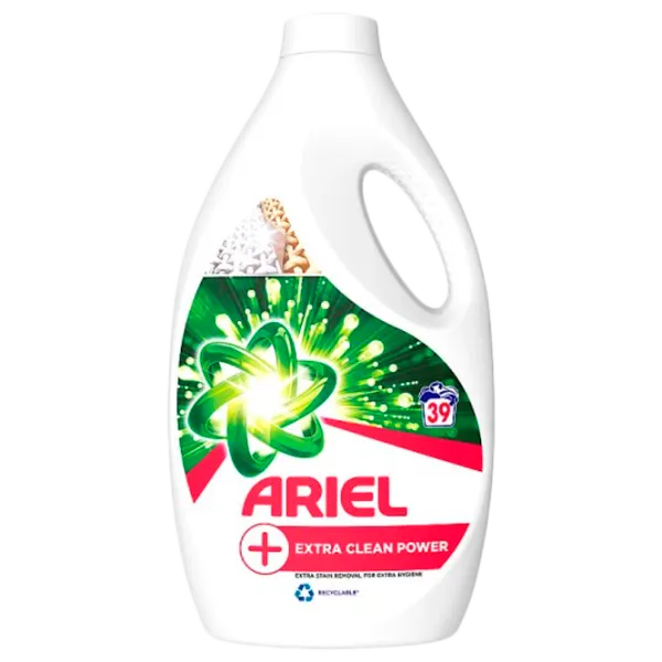 Detergent Ariel Extra Clean Power 2.2 kg 2.2l Număr spălări: 39 photo 1
