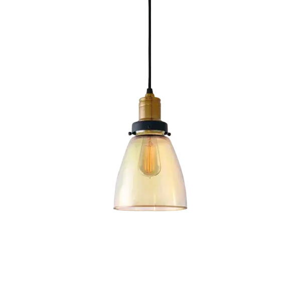 Люстра VESTA Loft Ambre SP1 60 Вт/ 1 цоколь - E27 photo 1 Люстра VESTA Loft Ambre SP1 60 Вт/ 1 цоколь - E27 photo 1