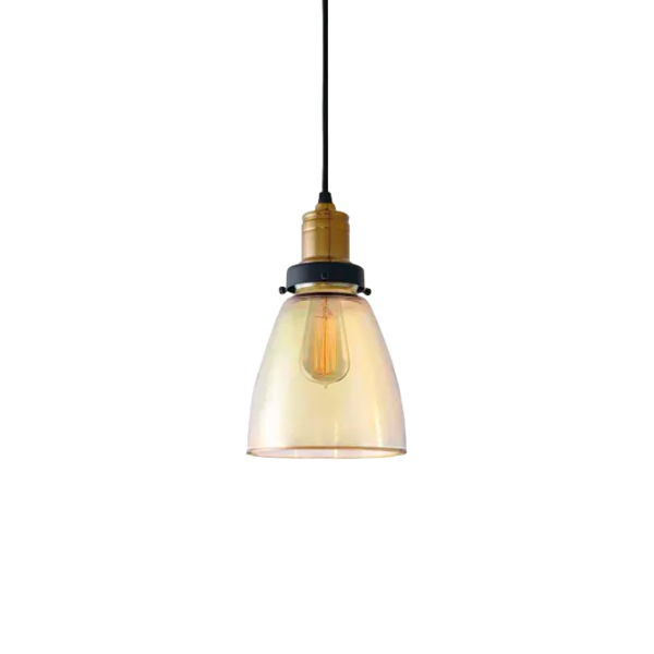 Люстра VESTA Loft Ambre SP1 60 Вт/ 1 цоколь - E27 photo 1 Люстра VESTA Loft Ambre SP1 60 Вт/ 1 цоколь - E27 photo 1