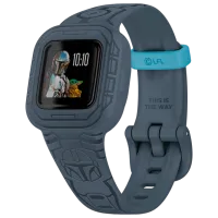 Умные часы Garmin Vivofit Jr.3 Star Wars The Mandalorian 0.55"/ Серый
