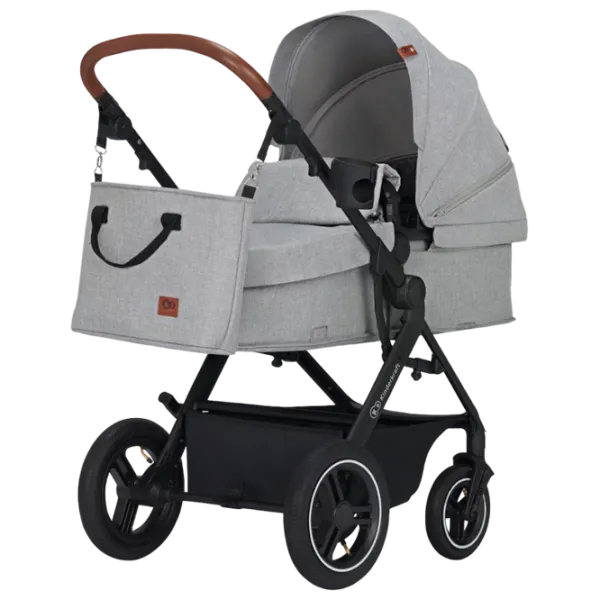Cărucior pentru copil KinderKraft B-Tour 3 in 1 5902533918959/ Light Gray photo 1