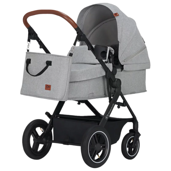 Cărucior pentru copil KinderKraft B-Tour 3 in 1 5902533918959/ Light Gray photo 1