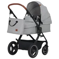 Детская коляска KinderKraft B-Tour 3 in 1 5902533918959/ Светло-серый