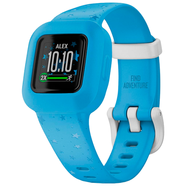 Ceas pentru copii Garmin Vivofit Jr.3 Blue Stars 0.55"/ Blue photo 1