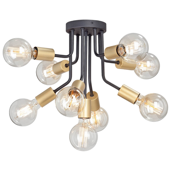 Люстра Vitaluce V4957-1/ 9PL 15 Вт/ 9 цоколя - E27 photo 1 Люстра Vitaluce V4957-1/ 9PL 15 Вт/ 9 цоколя - E27 photo 1