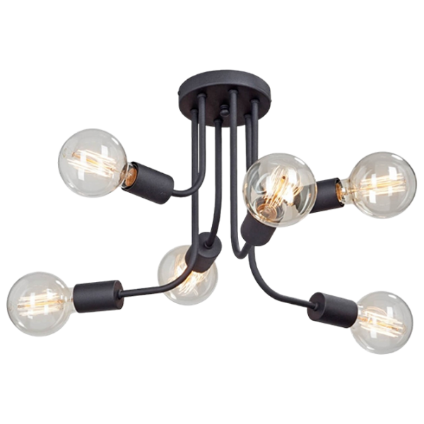 Люстра Vitaluce V4960-1/ 6PL 40 Вт/ 6 цоколя - E27 photo 1 Люстра Vitaluce V4960-1/ 6PL 40 Вт/ 6 цоколя - E27 photo 1