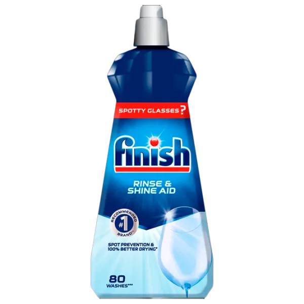 Soluție pentru mașină de spălat vase FINISH Rinse and Shine Aid CI04066 pentru îndepartarea murdăriei photo 1