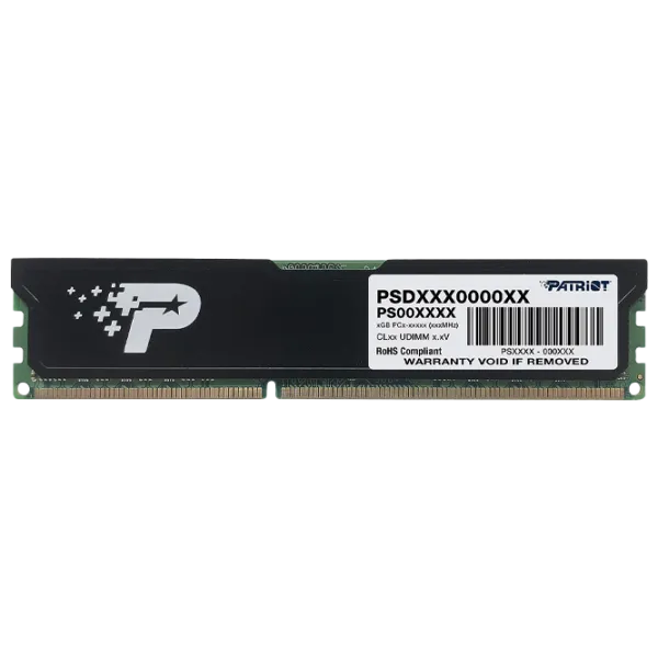 Memorie RAM Patriot Signature Line w/ Heatshield PSD38G16002H DIMM/ DDR3/ 8 GB photo 1 Memorie RAM Patriot Signature Line w/ Heatshield PSD38G16002H DIMM/ DDR3/ 8 GB photo 1