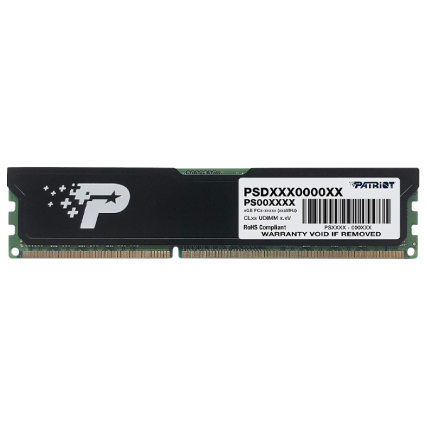 Memorie RAM Patriot Signature Line w/ Heatshield PSD38G16002H DIMM/ DDR3/ 8 GB photo 1 Memorie RAM Patriot Signature Line w/ Heatshield PSD38G16002H DIMM/ DDR3/ 8 GB photo 1
