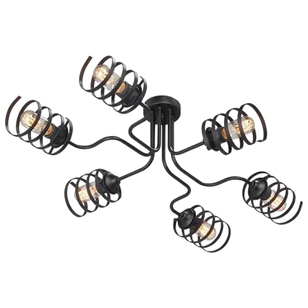 Люстра Vitaluce V4552-1/ 6PL 60 Вт/ 6 цоколя - E27 photo 1 Люстра Vitaluce V4552-1/ 6PL 60 Вт/ 6 цоколя - E27 photo 1