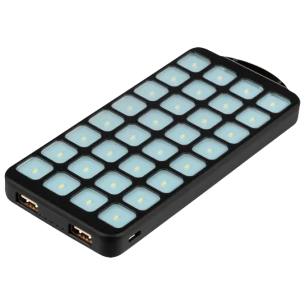 Power Bank Qumo PowerAid Tourist Solar 8000 мАч/ Черный photo 1