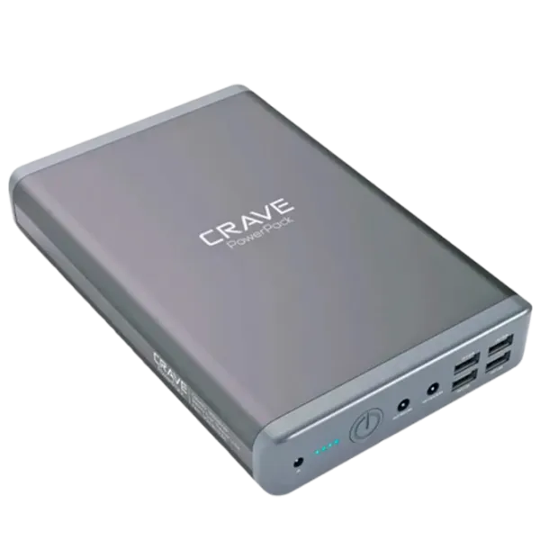 Power Bank CRAVE CRVPP102 50000 mAh/ Space Gray photo 1 Power Bank CRAVE CRVPP102 50000 mAh/ Space Gray photo 1