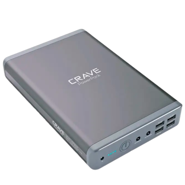 Power Bank CRAVE CRVPP102 50000 mAh/ Space Gray photo 1 Power Bank CRAVE CRVPP102 50000 mAh/ Space Gray photo 1