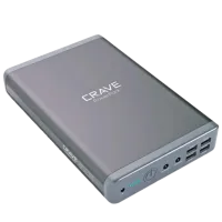Power Bank CRAVE CRVPP102 50000 мАч/ Space Gray