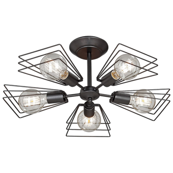 Люстра Vitaluce V4378-1/ 5PL 60 Вт/ 5 цоколя - E27 photo 1 Люстра Vitaluce V4378-1/ 5PL 60 Вт/ 5 цоколя - E27 photo 1
