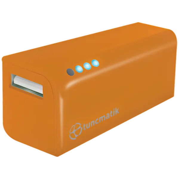 Power Bank Tuncmatik Mini Charge + Lightning Adapter 5000 mAh/ Orange photo 1