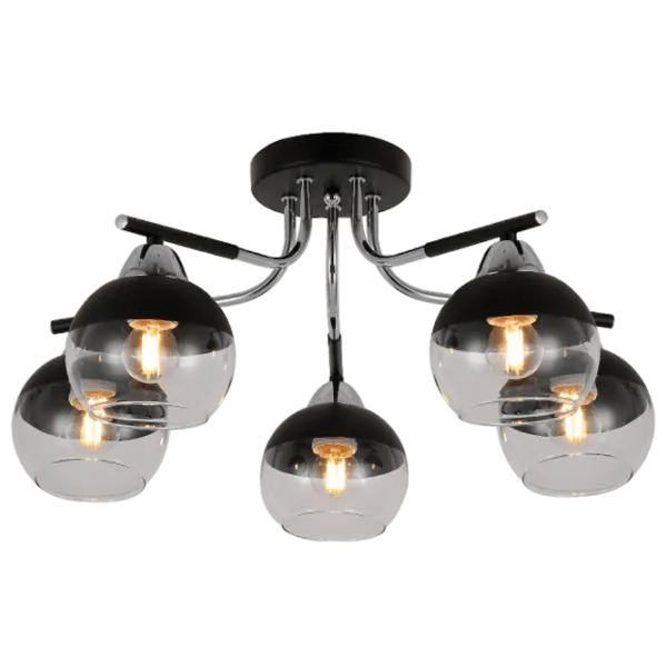 Lustră Hiper H181-5 60 W/ 5 socluri - E27 photo 1