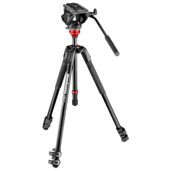 Трипод Manfrotto MVH500AH & 190X ALU Фото, видео/ Черный photo 1