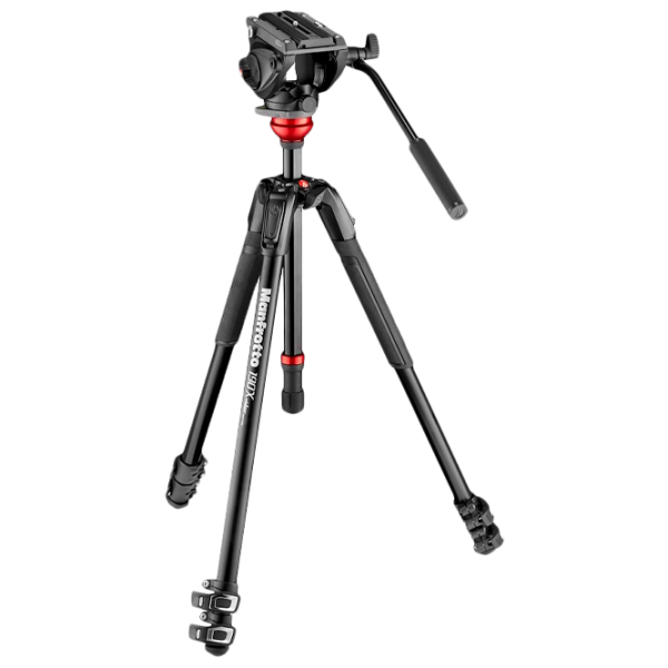 Трипод Manfrotto MVH500AH & 190X ALU Фото, видео/ Черный photo 1