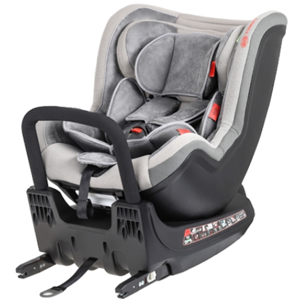 Scaun auto Heyner MultiFix Twist (782120) 0 luni - 1 an/ 18 kg/ Grey photo 1