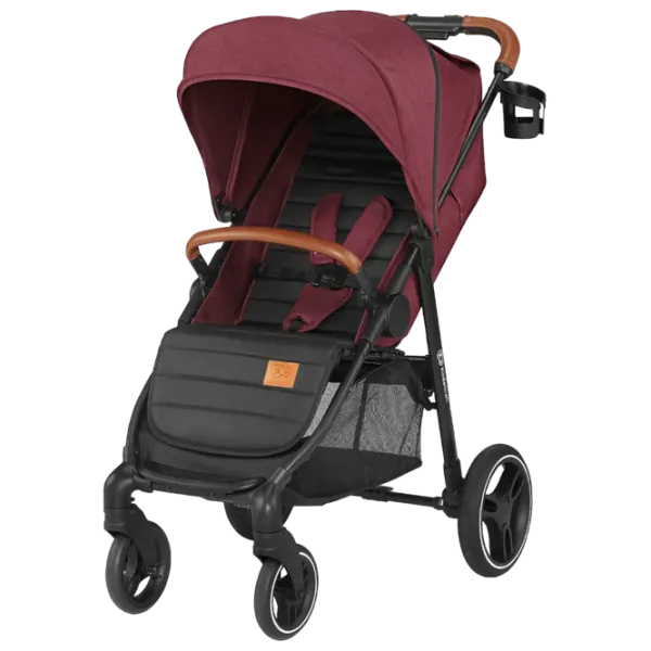 Cărucior pentru copil KinderKraft Grande 2020 5902533913190/ Burgundy photo 1