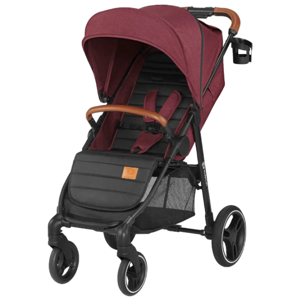 Cărucior pentru copil KinderKraft Grande 2020 5902533913190/ Burgundy photo 1