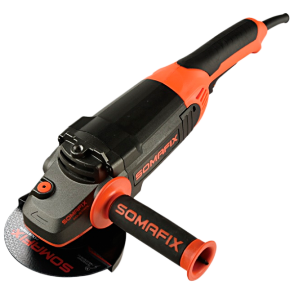 Шлифовальная машина Somafix SFX8609 Угловая/ 1500 Вт/ Оранжевый photo 1