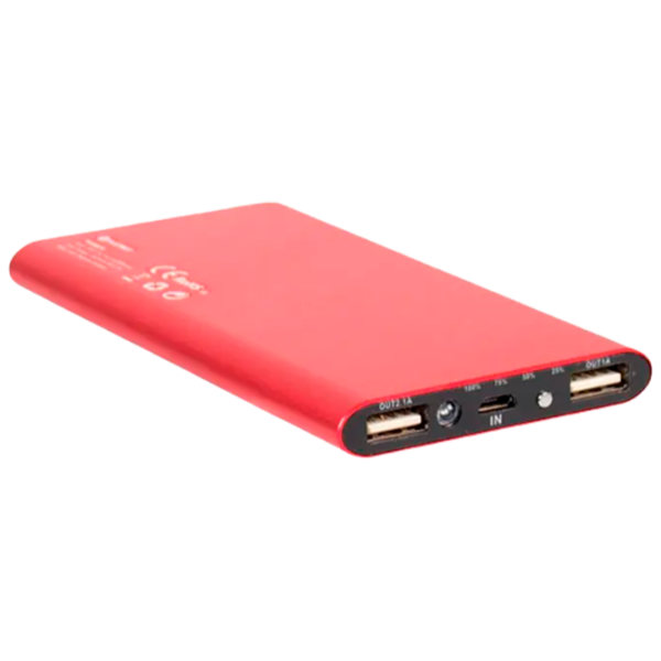 Power Bank Platinet PMPB8P 8000 мАч/ Красный photo 1