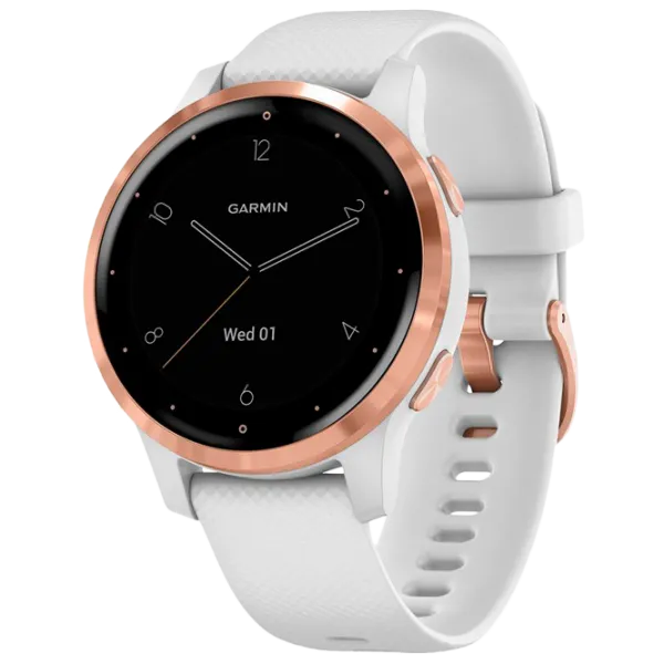 Ceas inteligent Garmin Vivoactive 4S 1.1"/ 010-02172-24/ Pink Rose Gold photo 1