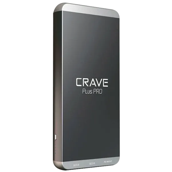 Power Bank CRAVE CRVPB20P1 20000 мАч/ Space Gray photo 1 Power Bank CRAVE CRVPB20P1 20000 мАч/ Space Gray photo 1